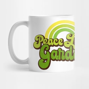 Peace Love Garden Mug